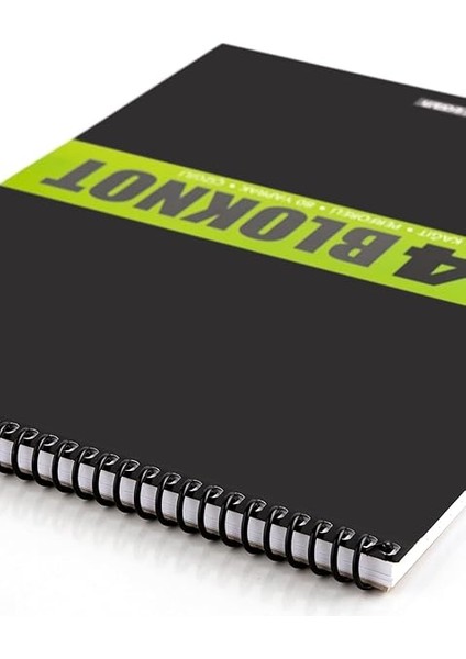 A4 Pet Spiralli Bloknot 80 Yaprak 2'li Paket, Çizgili fiyatları