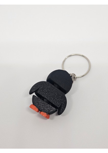 Aysbistudio Mini Penguen Anahtarlık – Sevimli 3D Tasarım modelleri