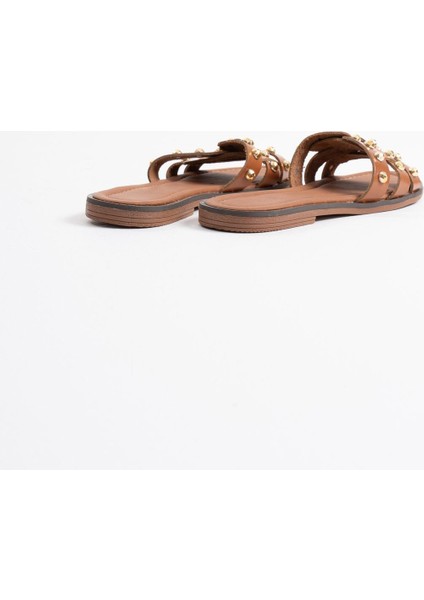 Loose Taba Hakiki Deri Terlik modelleri