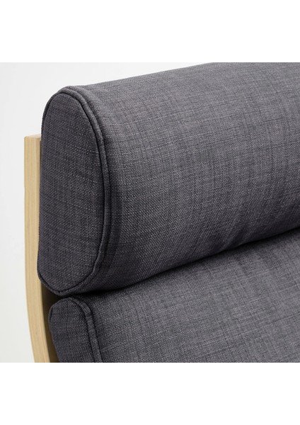 Poang Sallanan Koltuk Skiftebo Koyu Gri Huş Yüksek Arkalıklı indirimleri