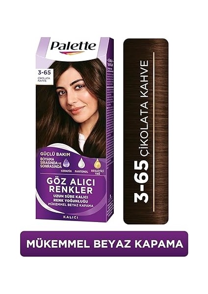 Yoğun Saç Boyası 3.65 Çikolata Kahve modelleri