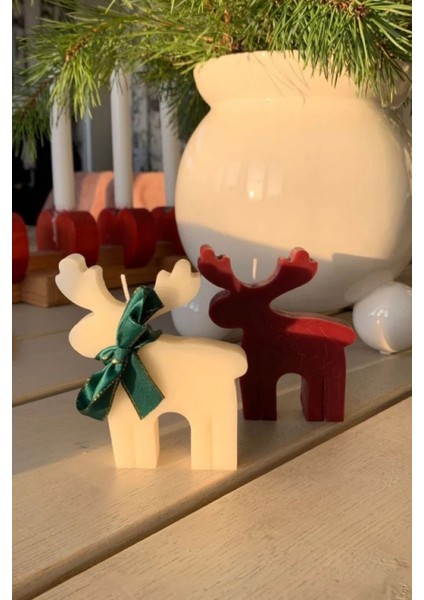 Christmas Yılbaşı Mumları 2’li Set