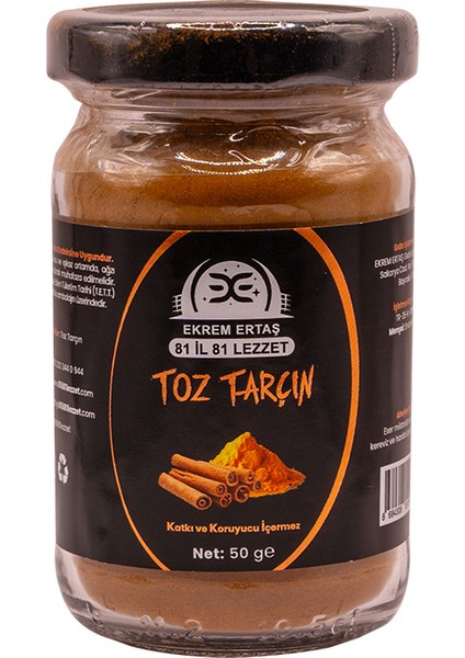 Tarçıntoz 50G Cam Kavanoz