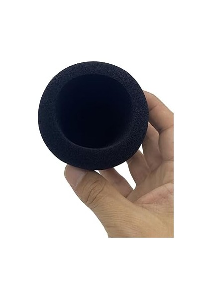 Mikrofon Sünger Ön Cam Kapağı Rode Podmıc Için Uyumlu, Mikrofon Rüzgar Muff Ön Cam Toz Kapağı Taşınabilir Kullanışlı Kaydedici Mikrofon Rüzgar Ekran Kapağı Gürültü Filtresi indirimleri