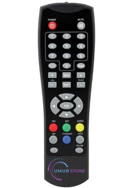 MR-200 Uydu Alıcı Kumandası