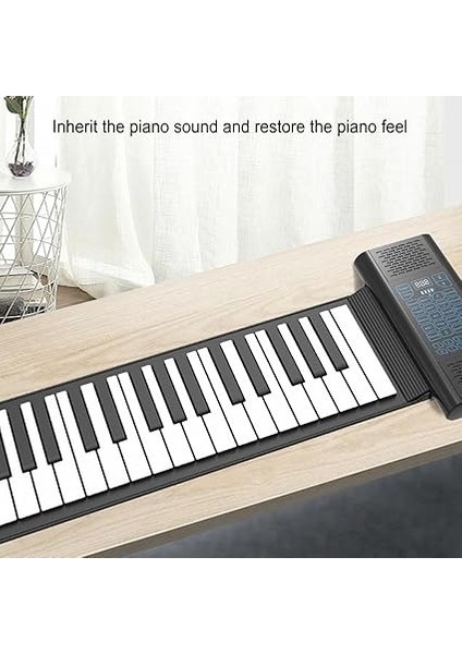 Edilebilir Piyano, LED Elektronik El Rulosu Şarj Edilebilir 88 Tuş fiyatları