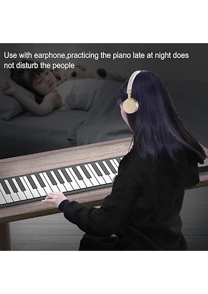 Edilebilir Piyano, LED Elektronik El Rulosu Şarj Edilebilir 88 Tuş fırsatları