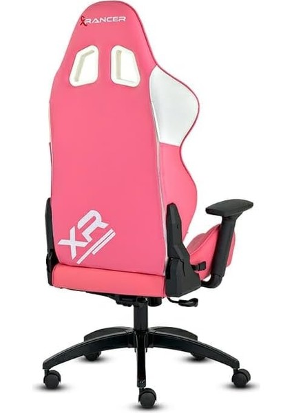 Cross Serisi Profesyonel Oyuncu Koltuğu, Ergonomik Tasarım, 180 Derece Ayarlanabilir Sırt Açısı, Kaliteli Sünger, 130KG Taşıma Kapasiteli Oyuncu Sandalyesi (Pembe) fırsatları