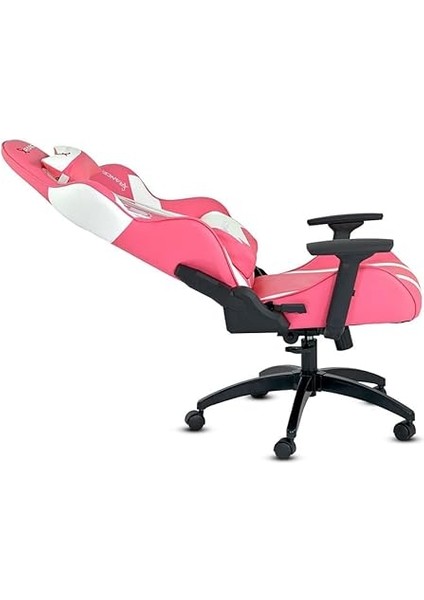 Cross Serisi Profesyonel Oyuncu Koltuğu, Ergonomik Tasarım, 180 Derece Ayarlanabilir Sırt Açısı, Kaliteli Sünger, 130KG Taşıma Kapasiteli Oyuncu Sandalyesi (Pembe) indirimleri