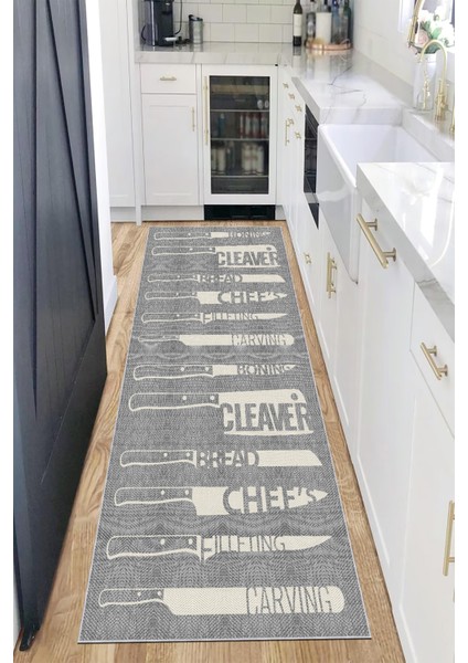 Pamuk Dokuma Taban Kaymaz Yıkanabilir Modern Yolluk Salon Yolluğu Mutfak Yolluğu Koridor Yolluğu Antre Halıları