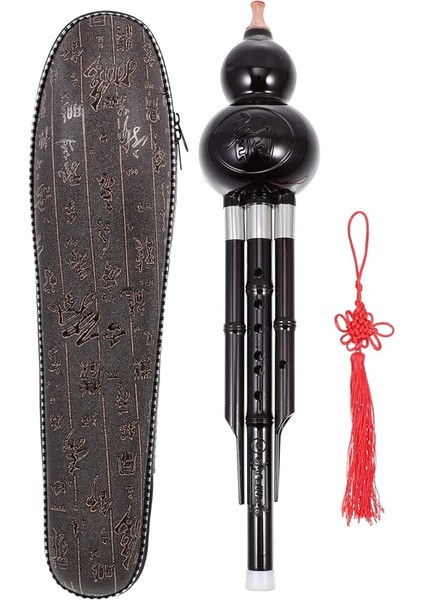 Zarif Cucurbit Flüt 1 Set Yedi Delikli Nefesli Çalgı C Tuşu Yeni Başlayanlar Için Reçine ve Bakırdan Yapılmıştır Rastgele Renk