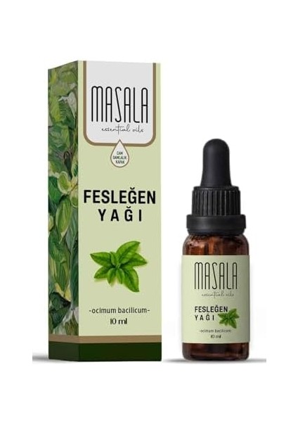 Masala Saf Fesleğen Yağı 10 Ml. (Basil Essential Oil)