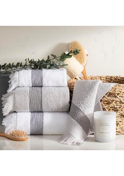 Concept Borla Beyaz Havlu 30X50 cm modelleri