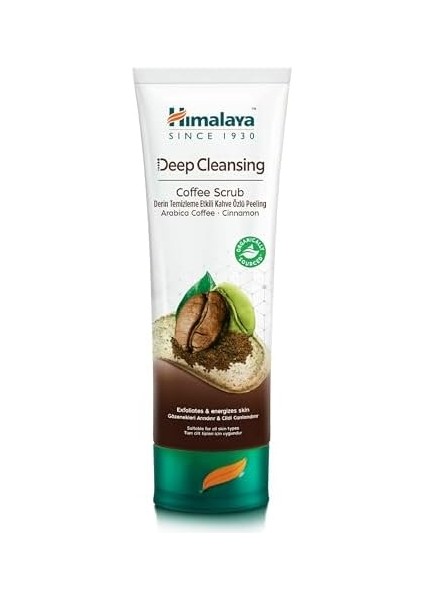 Himalaya Since 1930 Deep Cleansing Derin Temizleme Etkili Gözenek Temizleyici Peeling Etkili Kahve Özlü Yüz Temizleyici Scrub 75 ml modelleri