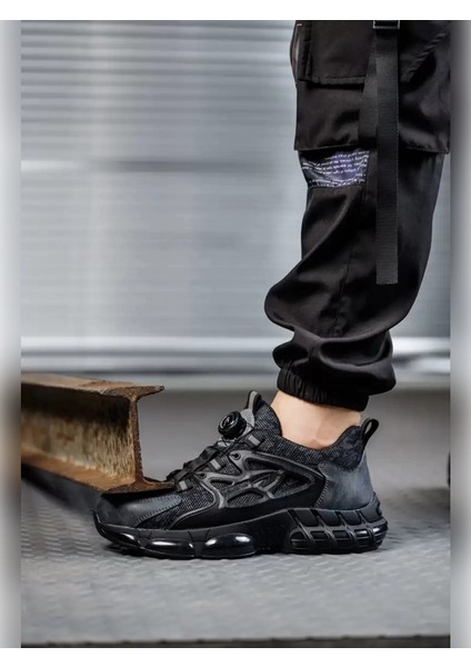 Otomatik Bağcıklı Burun Korumalı Iş Ayakkabısı Ortopedik Delinmeye Dirençli fiyatları