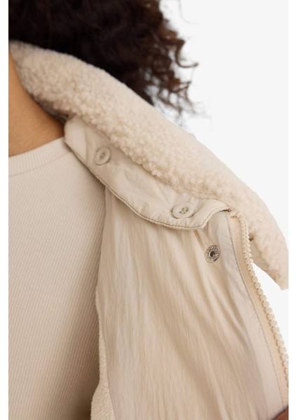 Regular Fit Polo Yaka Polar Astarlı Mont F2146AX25WN indirimleri