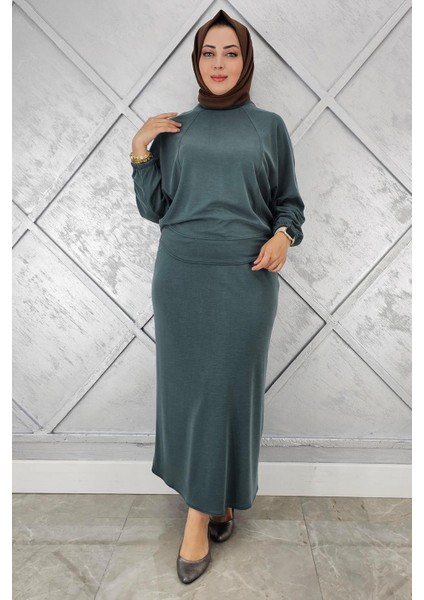 Kadın Yarasa Kol Tesettür Takım modelleri
