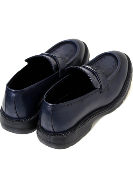 Tokalı Loafer Lacivert Ayakkabı modelleri