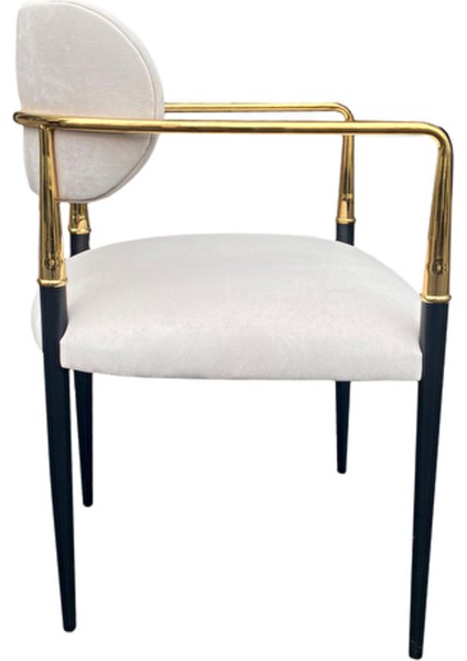 Atlas ( 1 Adet ) Lüks Metal Gold Cafe Restorant Sandalyesi Ofis Sandalyesi modelleri