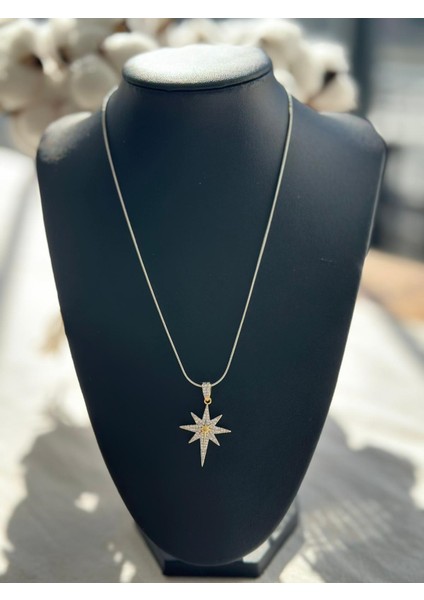 Kuzey Yıldızı Taşlı Kolye