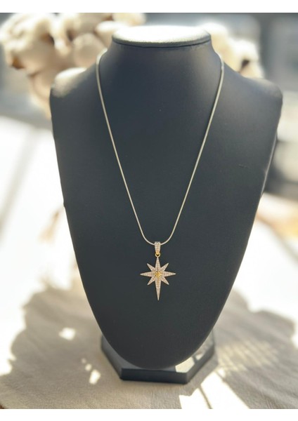 Kuzey Yıldızı Taşlı Kolye modelleri