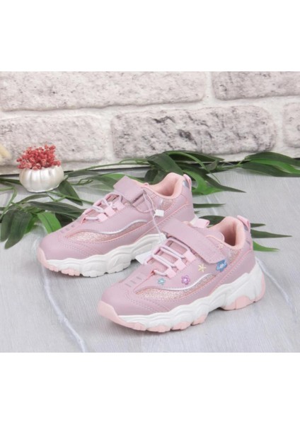 Cool Bella-Ptk 26/30 Kız Çocuk Cırtlı Sneaker Spor Ayakkabı fırsatları