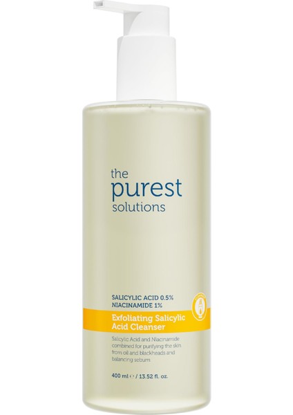 Purest Solutions Exfoliating Salicylic Acid Cleanser Temizleyici 400 ml