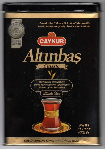 Çaykur Altınbaş Klasik 400 gr Teneke