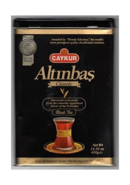 Çaykur Altınbaş Klasik 400 gr Teneke modelleri