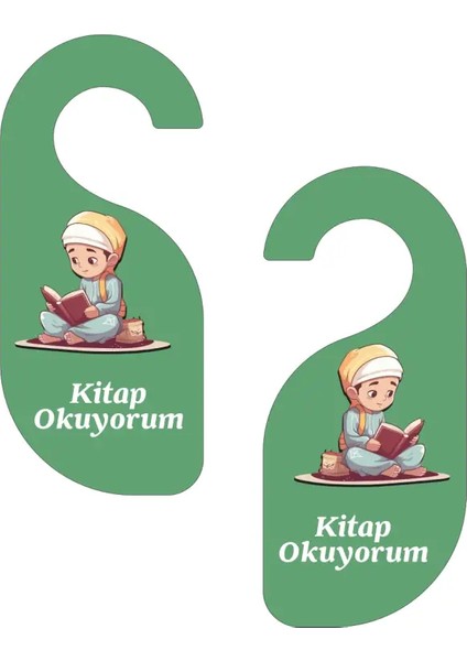 Kitap Okuyorum. Erkek Kapı Askısı Kapı Uyarı Levhası fiyatları