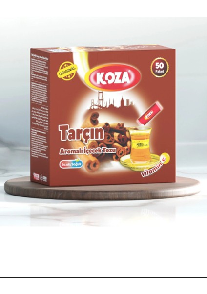 Litaetrend Koza Tek Içimlik Tarçın Aromalı Toz Içecek 50'li