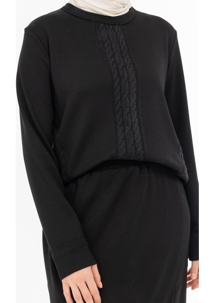 2518-TE-25K_R141 Modal Tunik & Etek Takım fırsatları