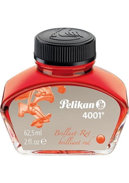 Mürekkep Serisi 4001 62,5 ml Kırmızı Mürekkep