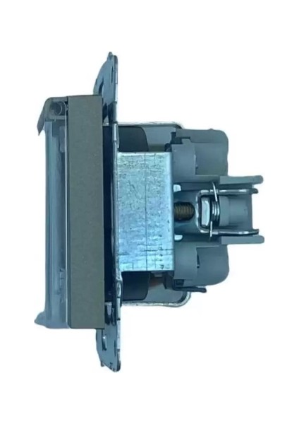 Antrasit Topraklı Kapaklı Piriz Çerçevesiz Grano - Priz ve Anahtar Için Uyumlu Çerçeve modelleri