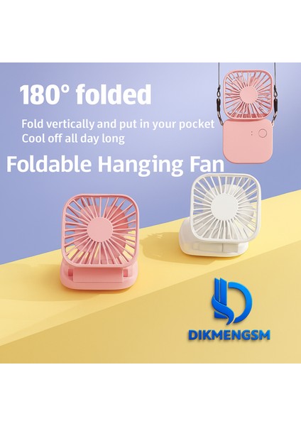 💨 Subzero HD15 Ofis Için Masaüstü USB Şarjlı El Fanı | 3 Kademeli Güçlü Rüzgar & Sessiz Motor