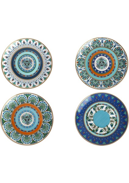 Art Callista 19 cm 4'lü Tabak Seti