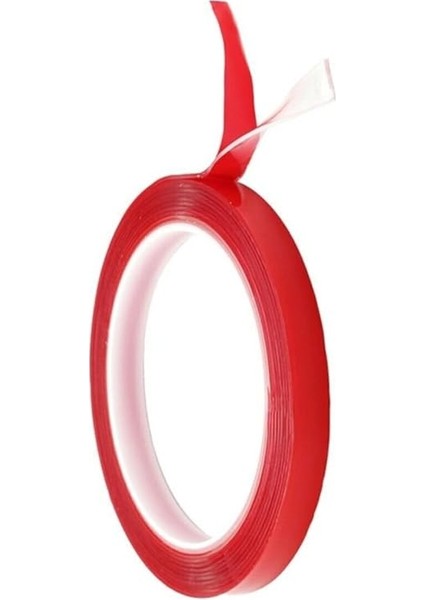 Çift Taraflı Bant Şeffaf Silikonlu Su Geçirmez Akrilik Montaj Bandı Çerçeve Resim Montaj Bandı (15MMX5METRE) indirimleri