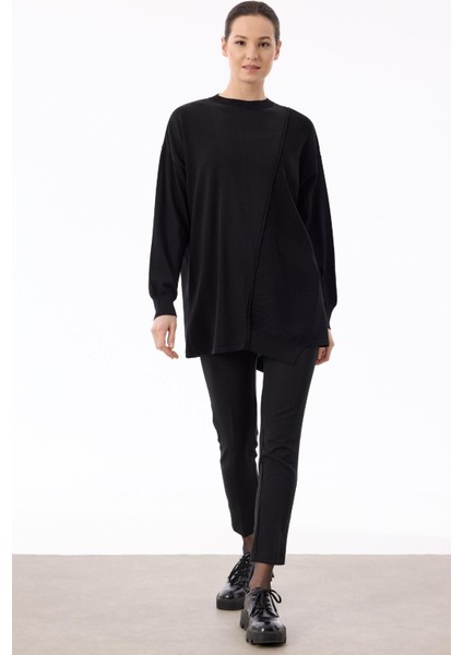 21872 Örgü Detaylı Rayon Tunik fiyatları