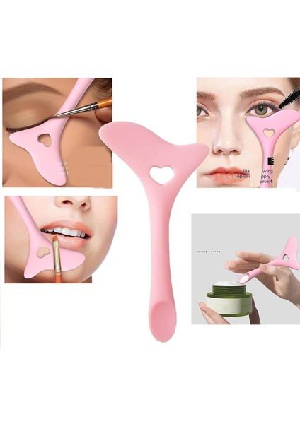 Çok Fonksiyonlu Makyaj Aplikatörü Rimel Eyeliner Ruj Sürme Aparatı - Maske Krem Spatulası fiyatları