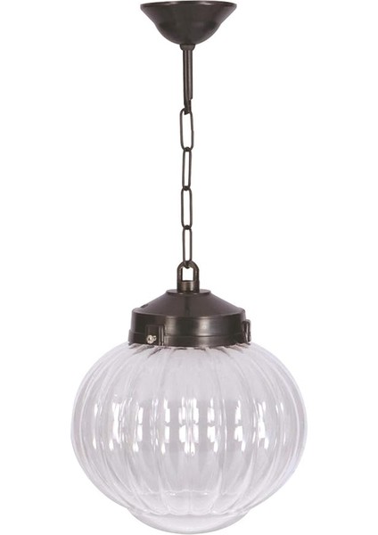 68187 Bahçe Fener Sarkıt, 60 W, Siyah