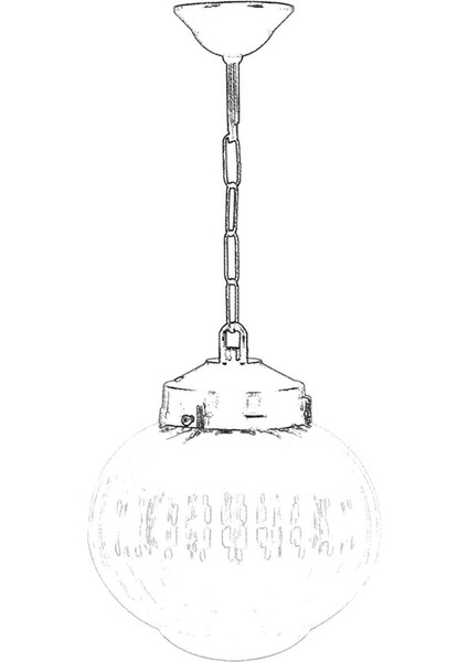 68187 Bahçe Fener Sarkıt, 60 W, Siyah modelleri