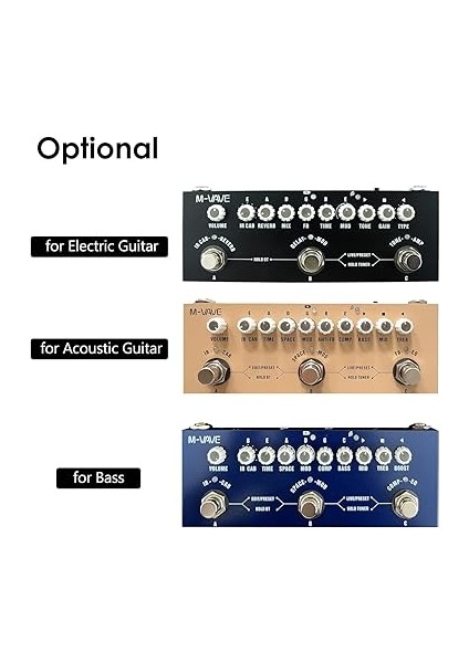 Cube Ac Taşınabil Çok Fonksiyonlu Akustik Gitar Kombine Efekt Pedalı, Kablolu Müzik Çalma Fon Yüz Fonksiyonu Altın Akustik Gitar Için fiyatları