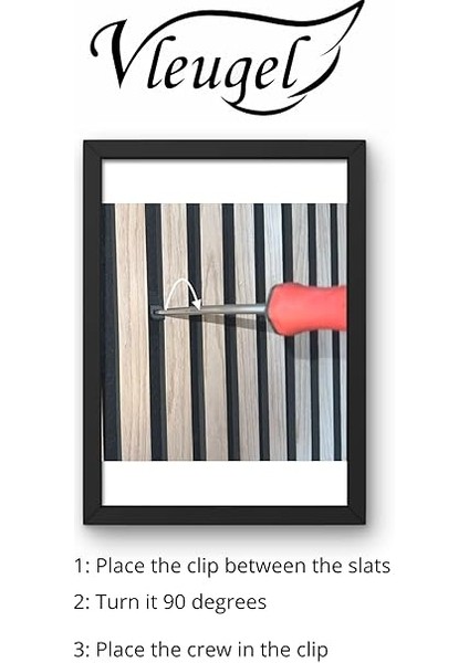 Akustik Duvar Klipsi - 4 Adet - Delme Gerektirmez - Siyah - Plastik - Vida - Resim Tutucu - Akustik Duvar Paneli Klipsi modelleri