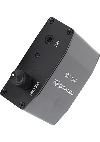 Ses Kalitesi Için 1000X Amplifikasyon Mikrofonlu Amplifikatör ile Yüksek Kazanç Mikrofon Amplifikatörü Dayanıklı Alüminyum Kompakt Tasarım indirimleri