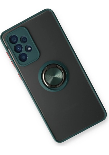 Lvsqvr Newface Samsung Galaxy A53 5g Kılıf Montreal Yüzüklü Silikon Kapak - Yeşil fiyatları