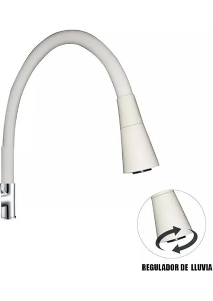 Esnek Silikon Musluk Başlığı – Kıvrılabilir ve Oynar Başlıklı, Beyaz Renkli Musluk Uzatma Aparatı | Mutfak ve Banyo Bataryaları Için Ayarlanabilir Su Yönlendirici 52 cm fırsatları