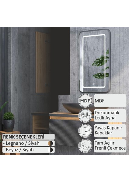 Luna Banyo Dolabı 90 cm (Boy Dolabı Dahil Değildir.) fiyatları