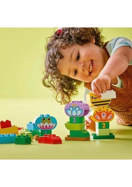 Town Yaratıcı Bahçe ve Çiçekler 10444-2 Yaş ve Üzeri Okul Öncesi Çocuklar Için Eğitici ve Yaratıcı Oyuncak Yapım Seti (45 Parça) modelleri