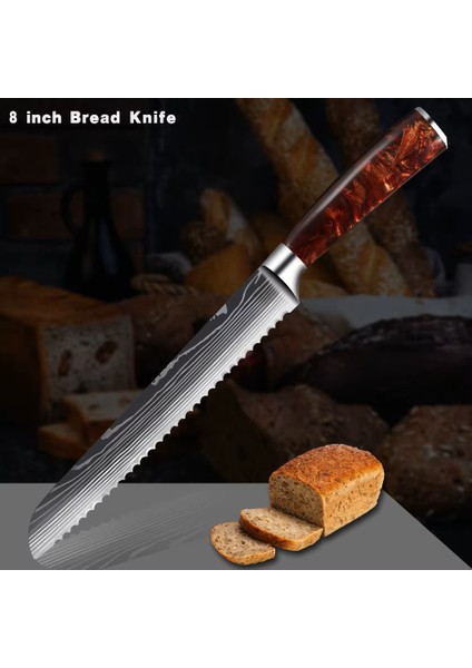 Japon Tarzı Ekmek Bıçağı