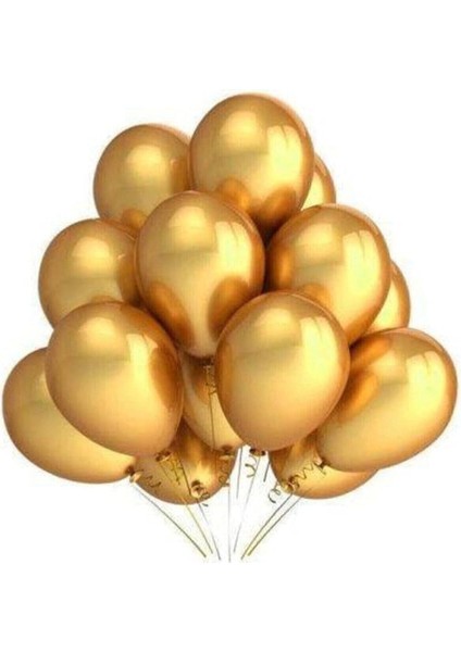 Gold Balon 10'lu, Gold 8529637410236